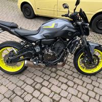 Yamaha MT-07 depotenziata 35 kW