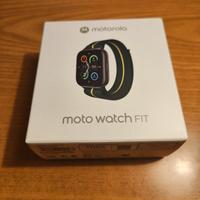 Mototola watch fit + turbo power+tag nuovi