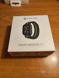 Mototola watch fit + turbo power+tag nuovi