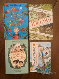 Libri narrativa ragazzi/bambini 4 libri