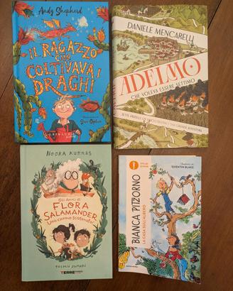Libri narrativa ragazzi/bambini 4 libri