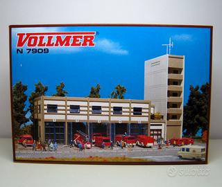 Scala N 1:160 Vollmer - Caserma VVF moderna in kit
