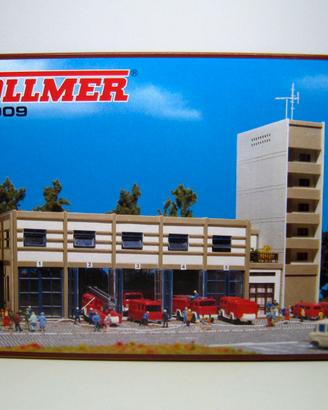 Scala N 1:160 Vollmer - Caserma VVF moderna in kit