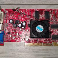 Scheda Video ATi Radeon 9600 256Mb AGP 8X 128bit