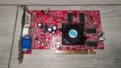 Scheda Video ATi Radeon 9600 256Mb AGP 8X 128bit