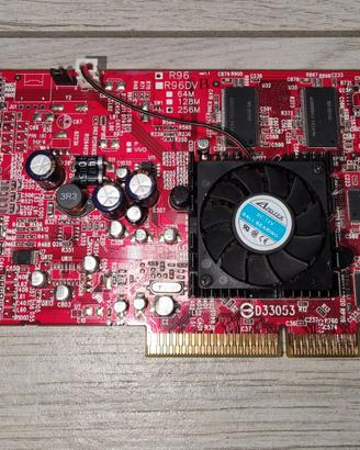 Scheda Video ATi Radeon 9600 256Mb AGP 8X 128bit