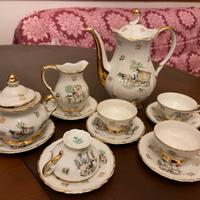 Servizio porcellana oro Bavaria Tirschen Prinzess