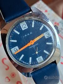 orologio da polso Vintage meccanico a corda 