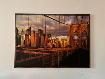 Quadro XXL “Ponte di Manhattan” 140x100 cm