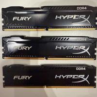 Kit banchi di Ram DDR4 12 gb