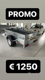 RIMORCHIO CARRELLO NUOVO 2x1,20 BY MORBIN