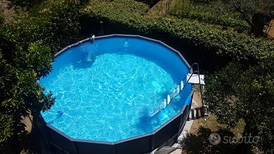 Piscina da esterno INTEX 4.88m x 1.22m completa