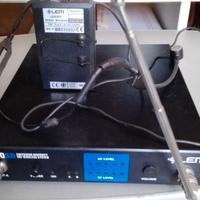 RADIOMICROFONO PROFESSIONALE LEM 2000 SD-RX