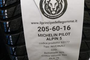 2 GOMME 205 60 16 MICHELIN A63177