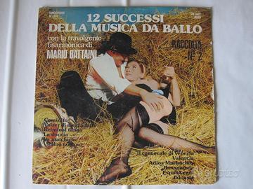 DISCO VINILE MARIO BATTAINI 12 SUCCESSI MUSICALI