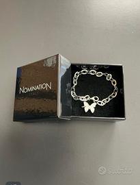 BRACCIALE NOMINATION CON FARFALLA