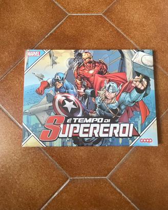 Album E’ tempo dei supereroi Marvel