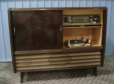 Mobile radio/giradischi BRAUN anni 60