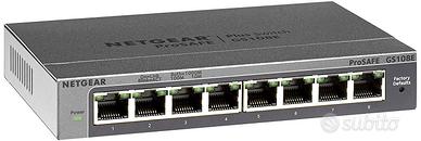 Switch Netgear ProSAfe Plus 8 porte model GS108E