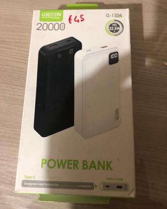 Power Bank 20000 Bianco