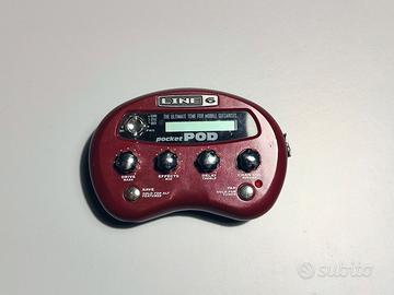 Line6 Pocket Pod con pedaliera