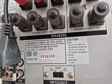 Home theatre 5.1 Sony