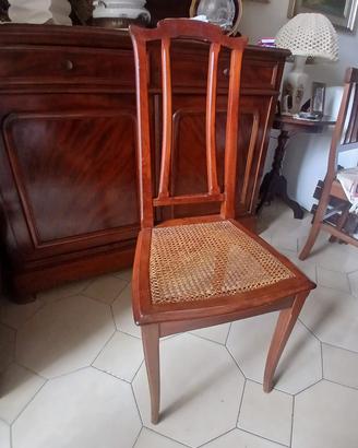 Sedie classiche legno paglia di vienna