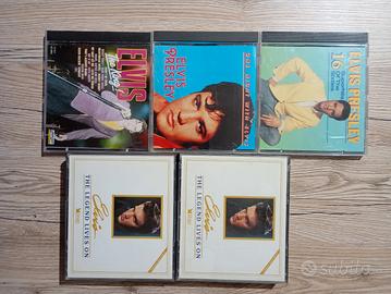 5 CD originali Elvis Presley