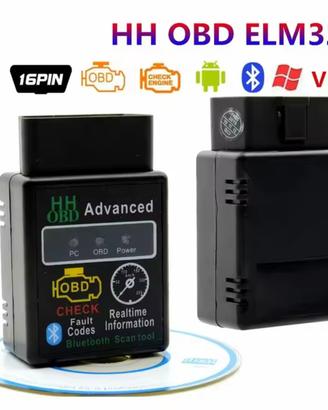 Scanner V1.5 Mini Elm327 OBD2 Bluetooth Nuovo
