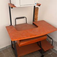 Scrivania porta computer