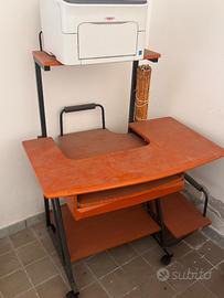 Scrivania porta computer