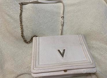 Borsa mario store valentino bianca