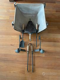 Set da camino vintage