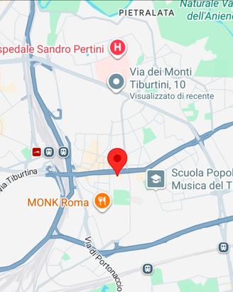 TIBURTINA - singola SPESE INCLUSE
