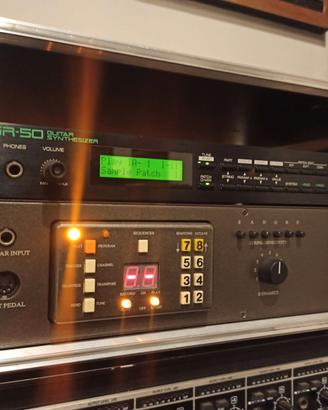 Synth guitar - Shadow Gtm6 + Rolang gr50 + gk2 + g