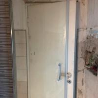 Porta doccia battente in vetro 90x195 Sensea Remix