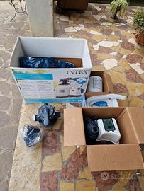 Pompa, filtro e accessori per piscina