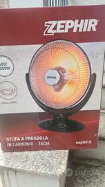 stufa a parabola in carbonio 