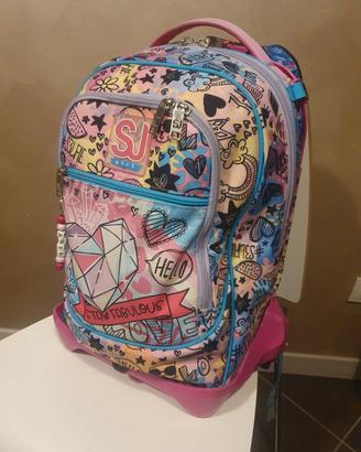 Zaino trolley scuola marca SJ 