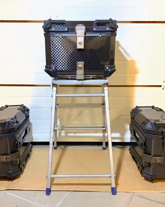 Trittico Valige Bauletto Carbon + Telaietti