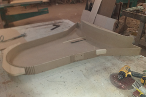 Stampo in MDF per realizzazione Delfiniera