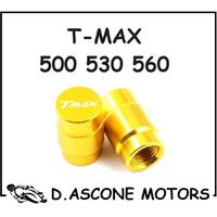 2 COPERCHI VALVOLE TMAX 500 530 560 ORO