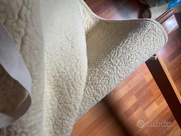 Copri materasso in lana merino
