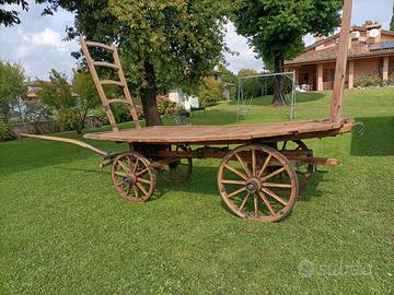 Carro in legno anni '30 - Pezzo d'epoca