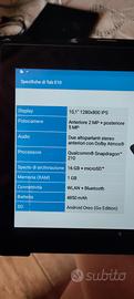 tablet LENOVO tabE 10