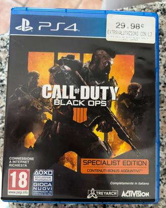 Call of duty black ops 4