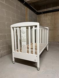 Lettino + materasso + coprimaterasso + piumone