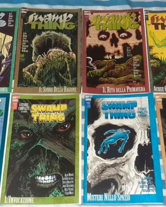Lotto Fumetti comics Swamp thing vintage anni 90