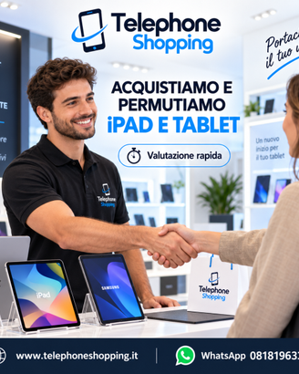 📣 ACQUISTIAMO E PERMUTIAMO iPAD E TABLET ANDROID