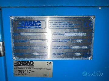 Compressore ABAC FORMULA E